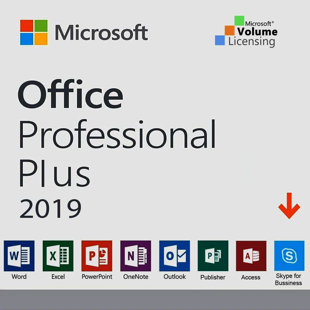Microsoft Office 2019 Professional Plus — Genuine Retail Product Key | 1 PC | Instant Delivery