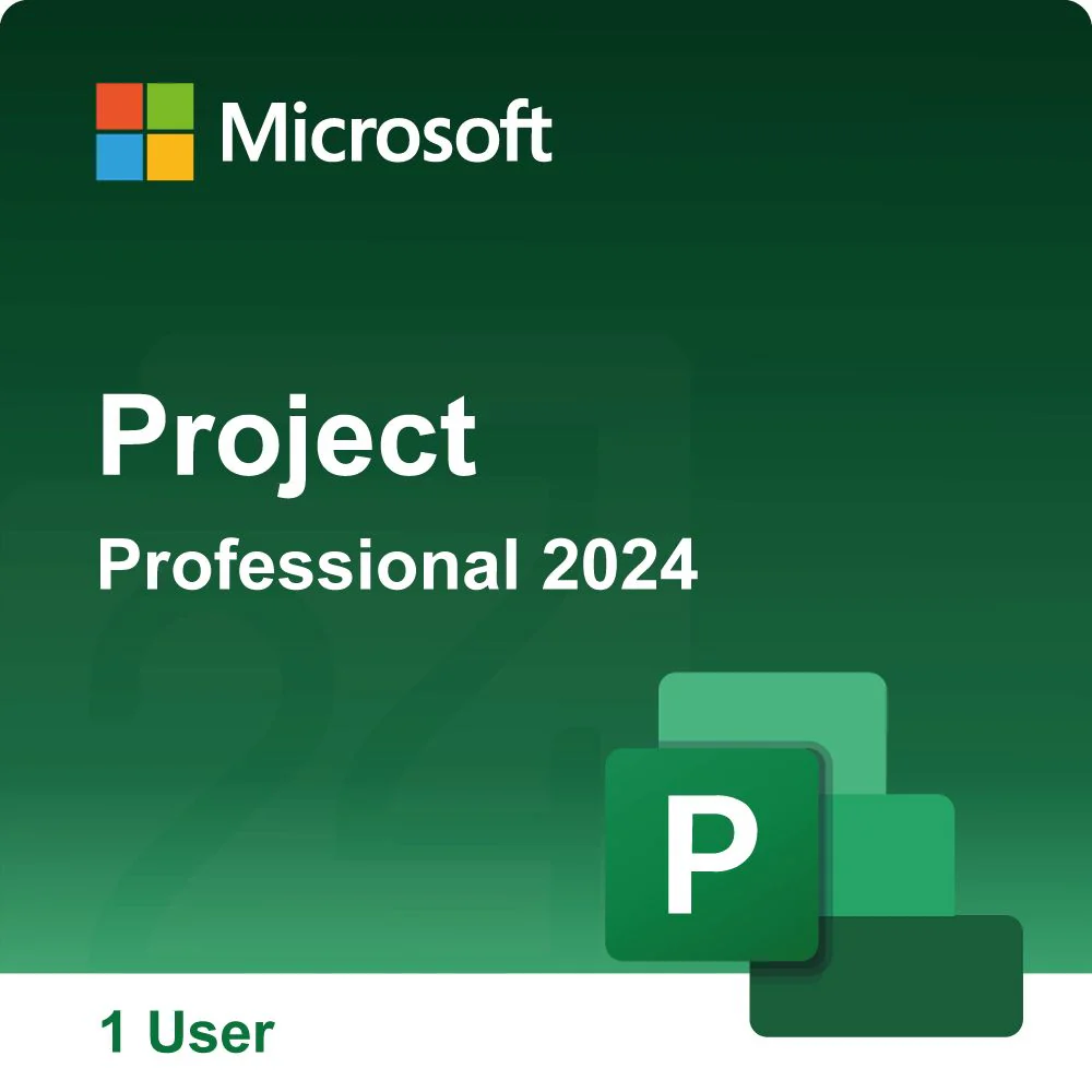 Microsoft Project 2024 Professional — Genuine Product Key | 3 Devices | Instant Delivery