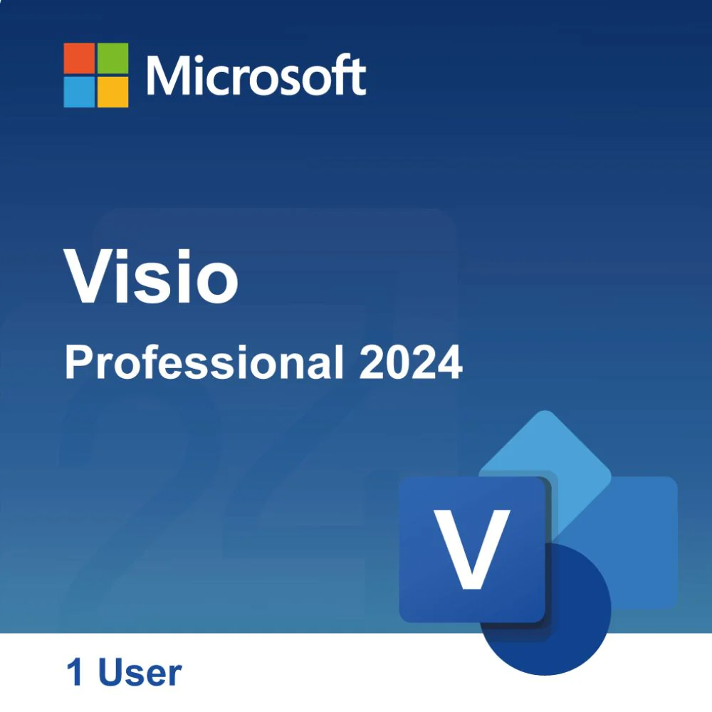 Microsoft Visio 2024 Professional — Genuine Product Key | 3 Devices | Instant Delivery
